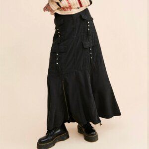 Free People What You Waiting For Maxi Skirt NWOT